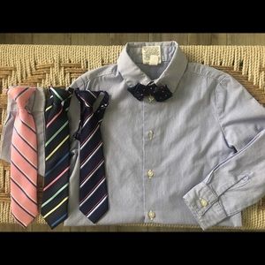 Little boys dress shirt & tie bundle.